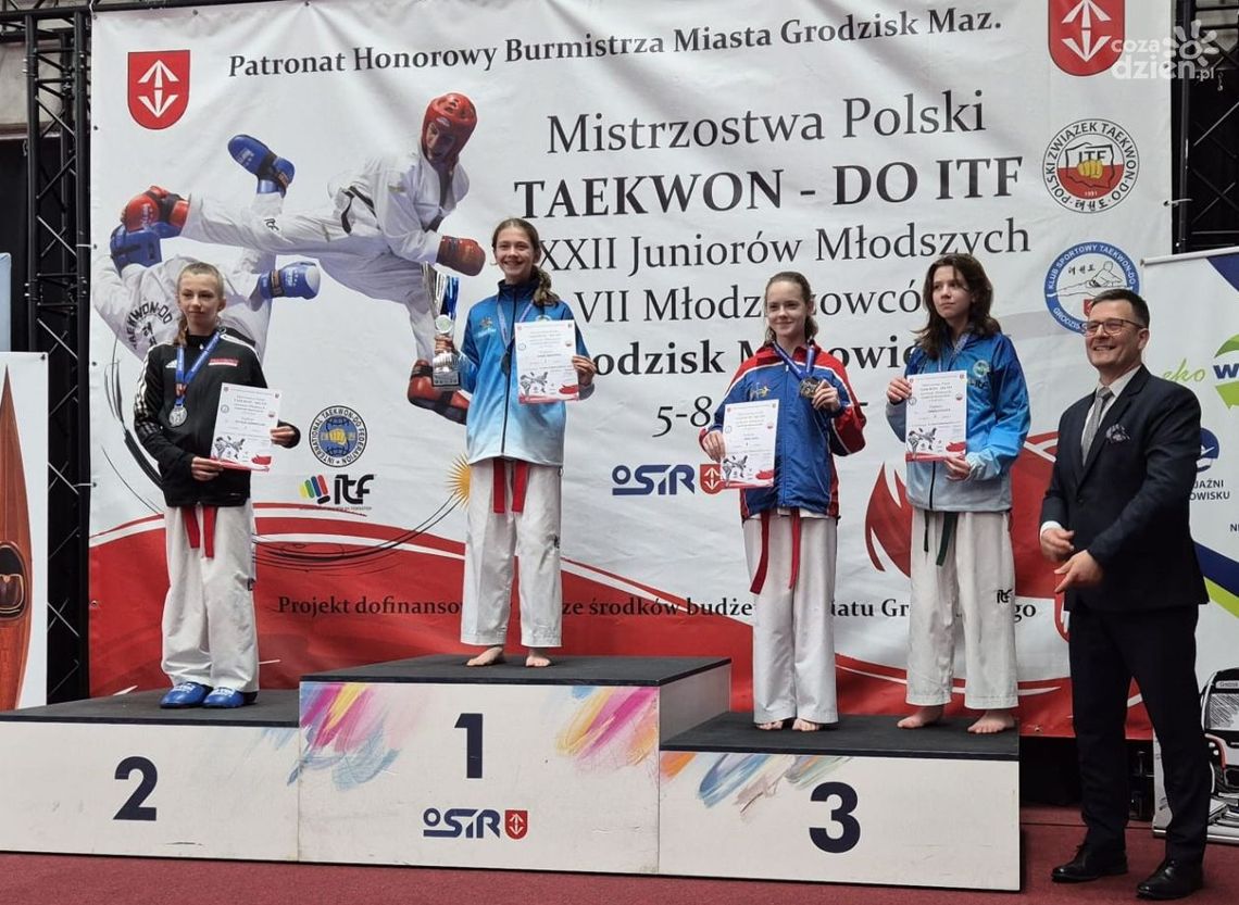 Medale dla Matsogi Ciechanów na Mistrzostwach Polski w Taekwon-do