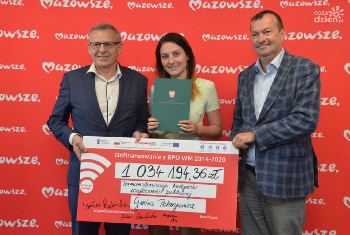 Milion dla gminy Pokrzywnica, będzie termomodernizacja
