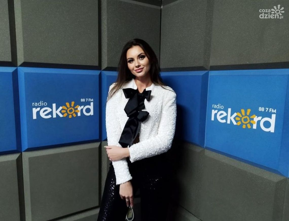 Miss Sylwia Tomczak w Radiu Rekord