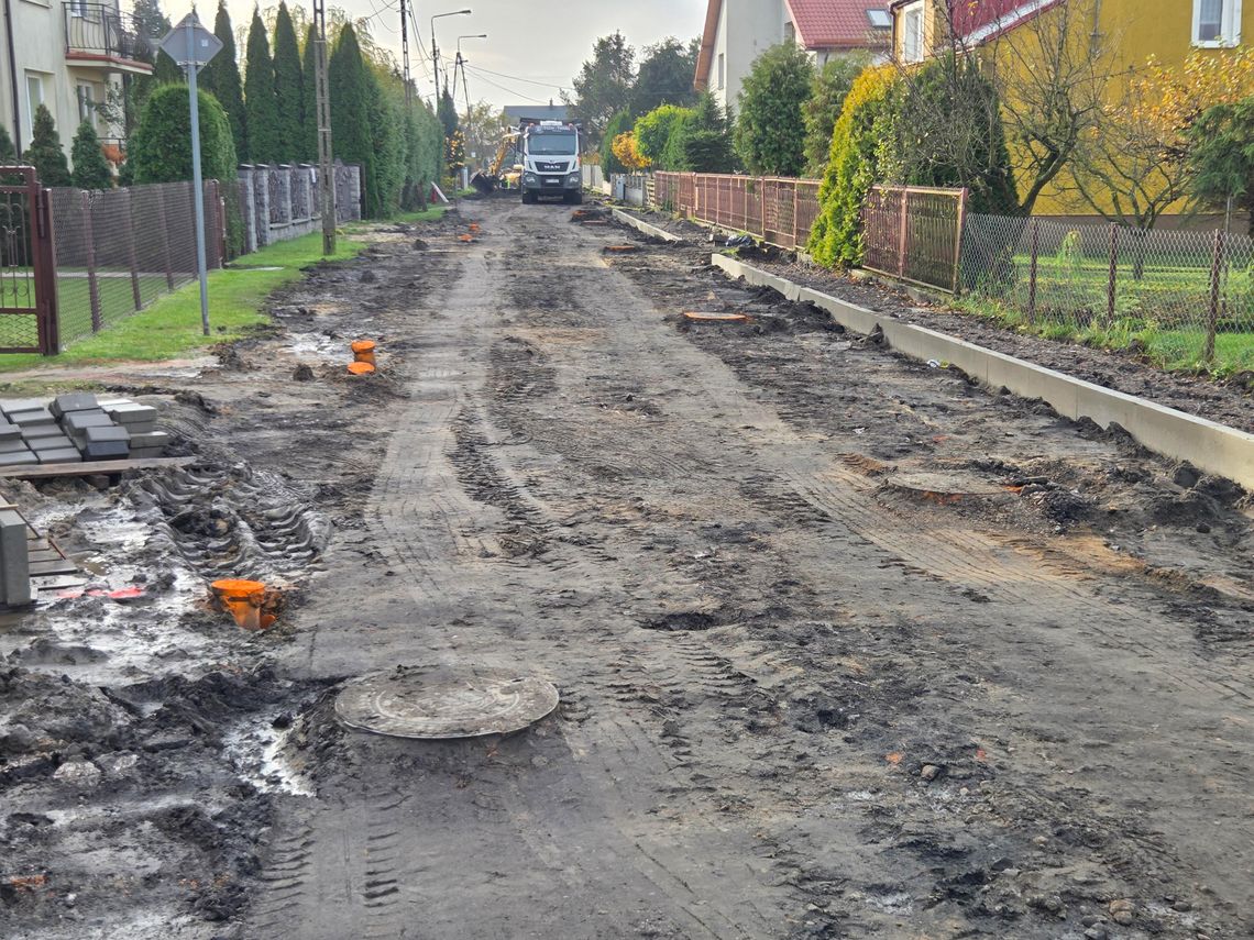 Mława. Malinowa, Poziomkowa i Wiśniowa przechodzą remont Mława. Malinowa, Poziomkowa i Wiśniowa przechodzą remont