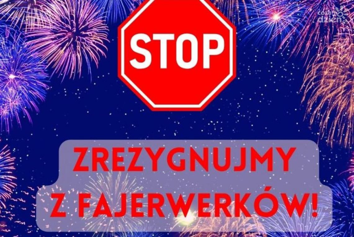 Mława mówi STOP fajerwerkom!