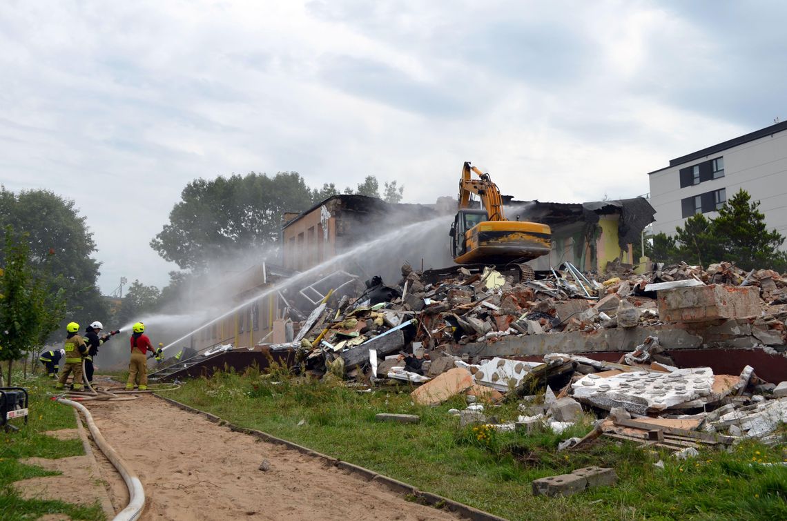 Mława. Na razie wyburzają, potem wybudują żłobek