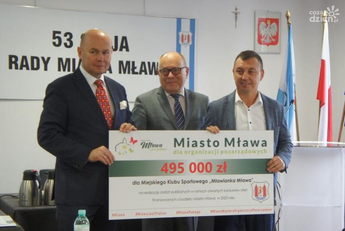 Mława. Ponad milion złotych dla organizacji pozarządowych