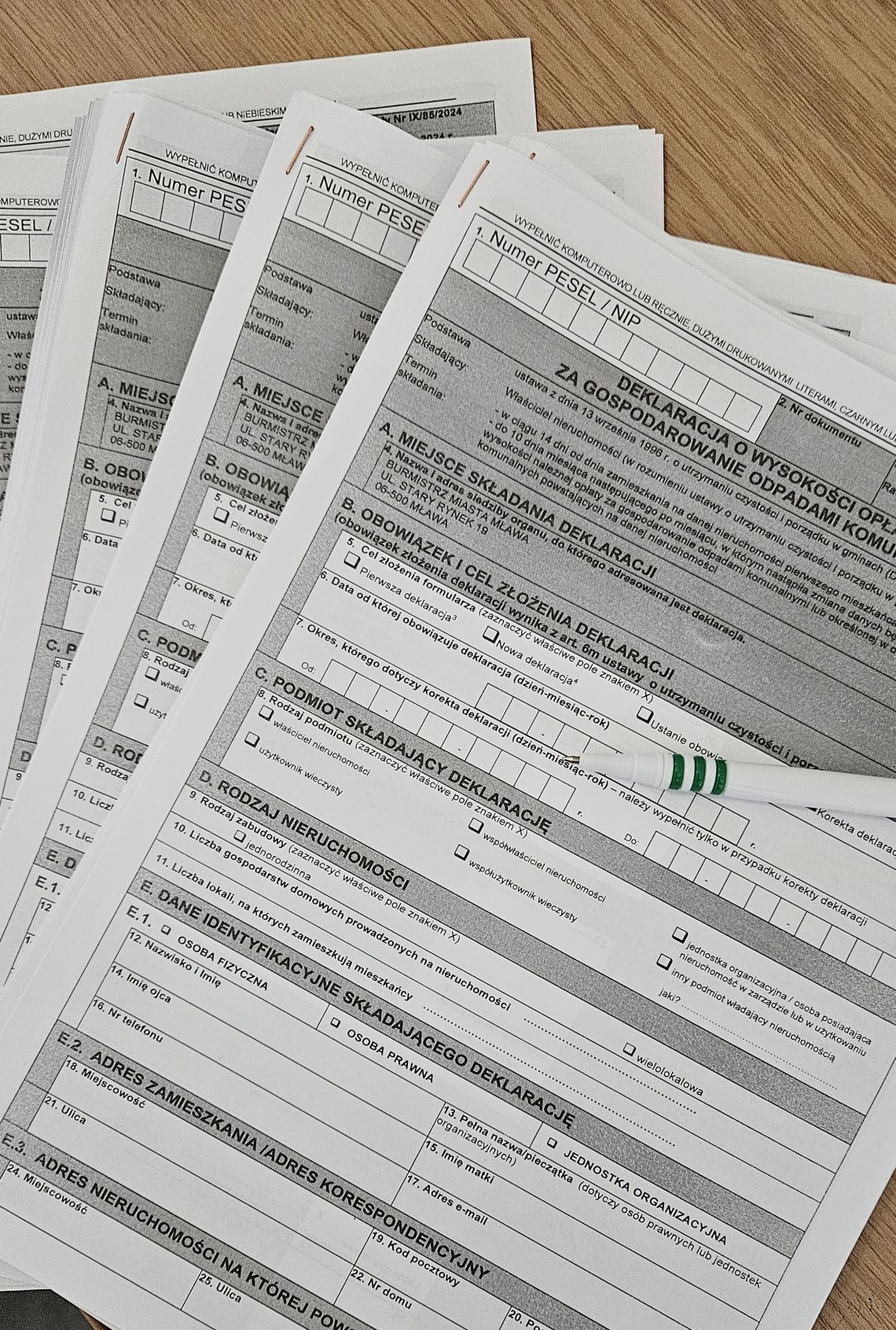 Mlawa. W ratuszu czekają na "spóźnialskich"