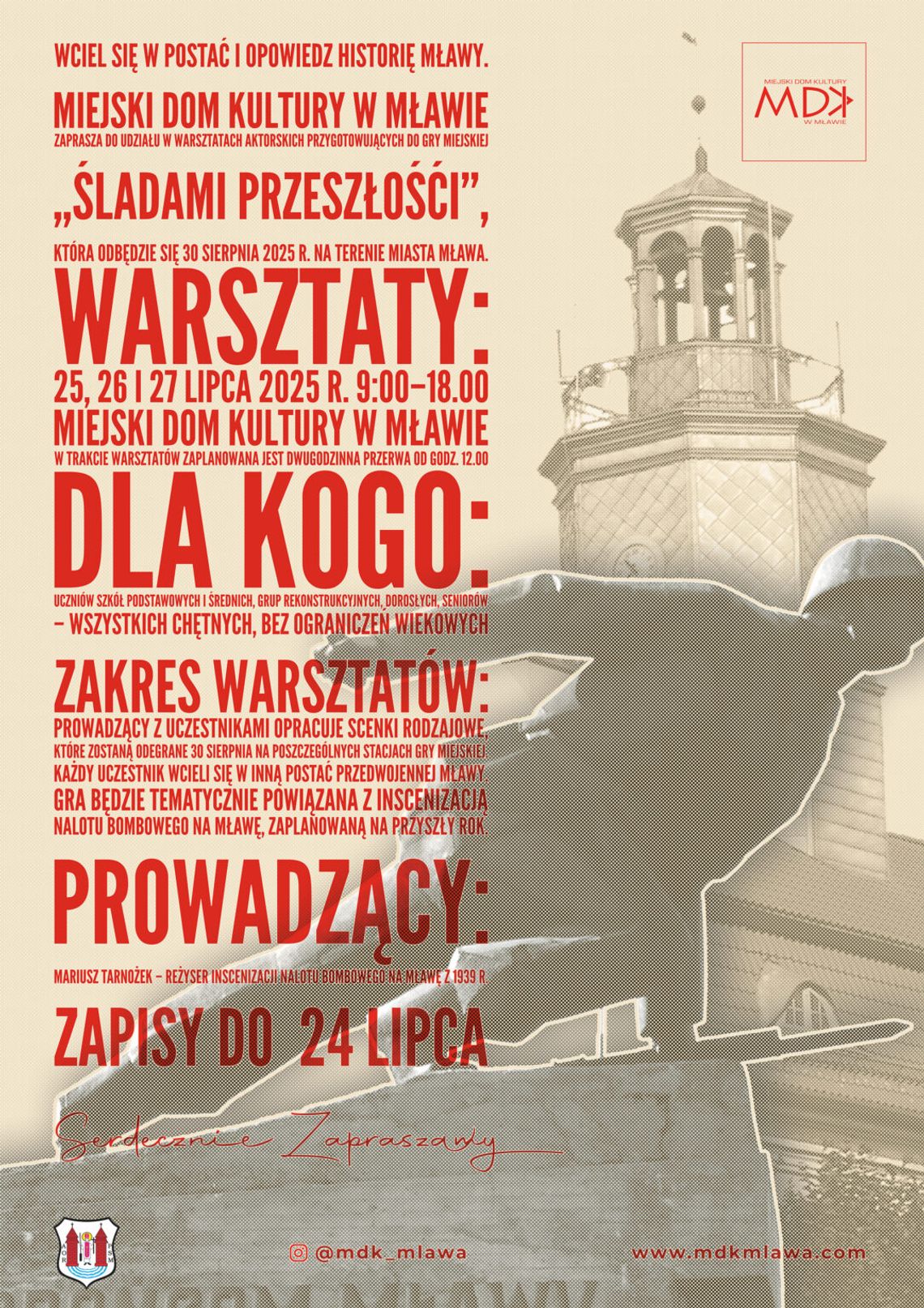 Mława. Warsztaty aktorskie dla każdego!