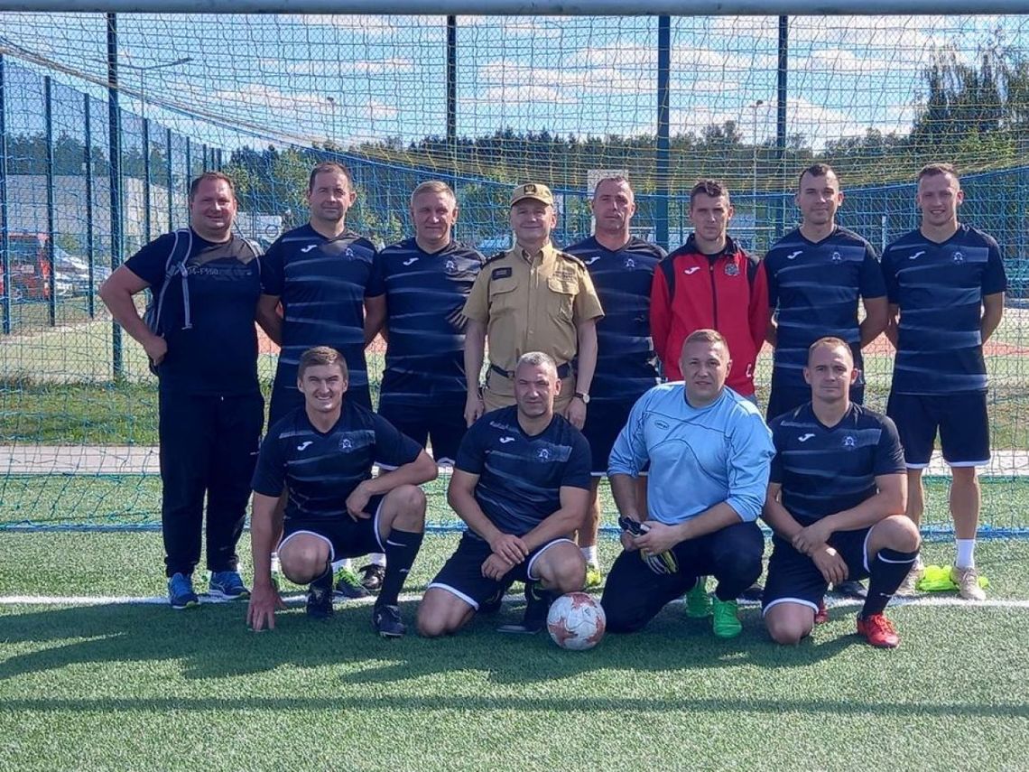 Mławscy strażacy zdobyli III miejsce na Mistrzostwach Województwa Mazowieckiego Strażaków w Piłce Nożnej