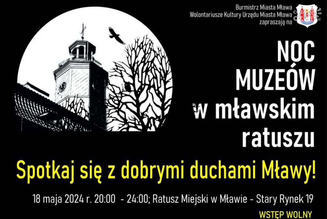 Mławski ratusz zaprasza do siebie na Noc Muzeów