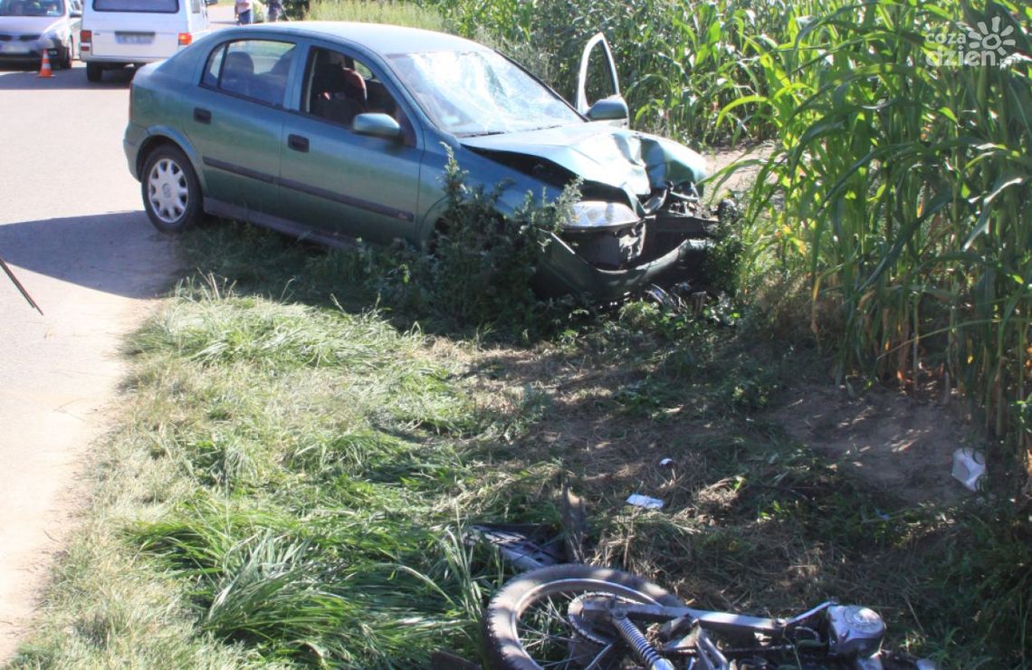 Motorowerzysta zginął pod Płońskiem