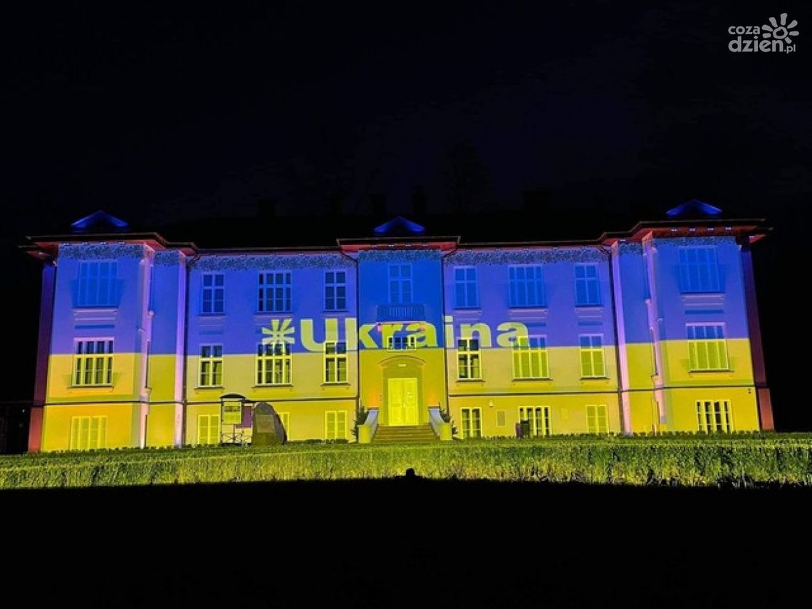 Muzeum Romantyzmu w Opinogórze dołączyło do akcji „Solidarni z Ukrainą”