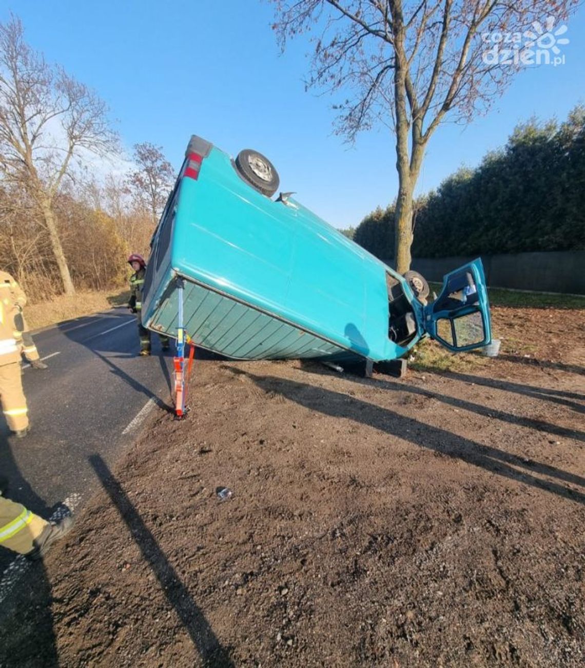 Na DK 50 zderzyły się trzy samochody