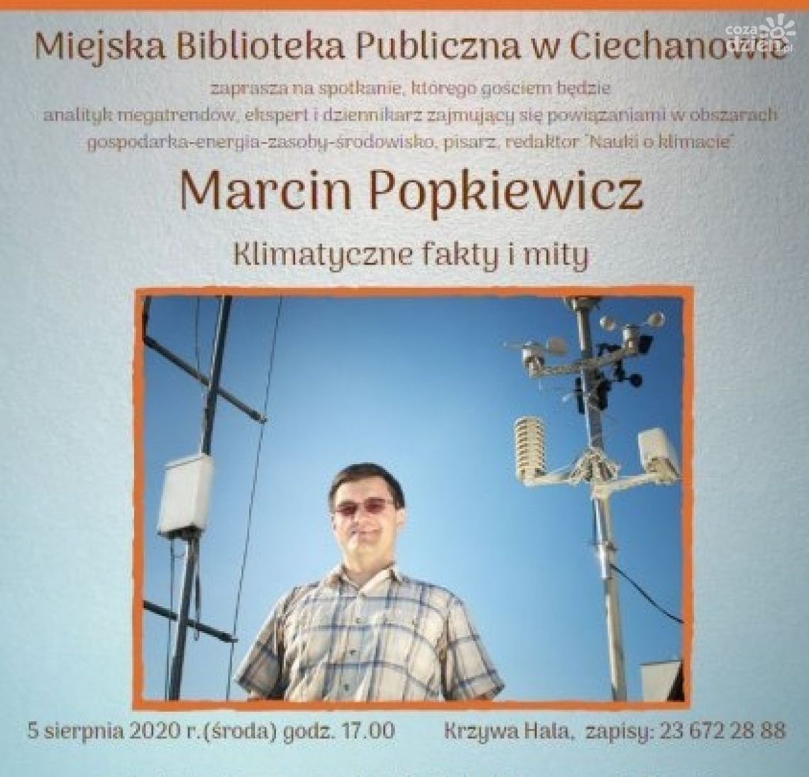 "Nad Łydynią - o przyrodzie i klimacie" - nowy projekt Miejskiej Biblioteki Publicznej