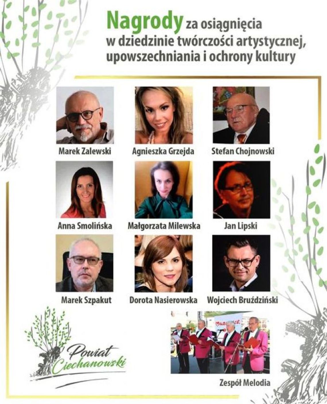 Nagrody za osiągnięcia w dziedzinie twórczości artystycznej przyznane!