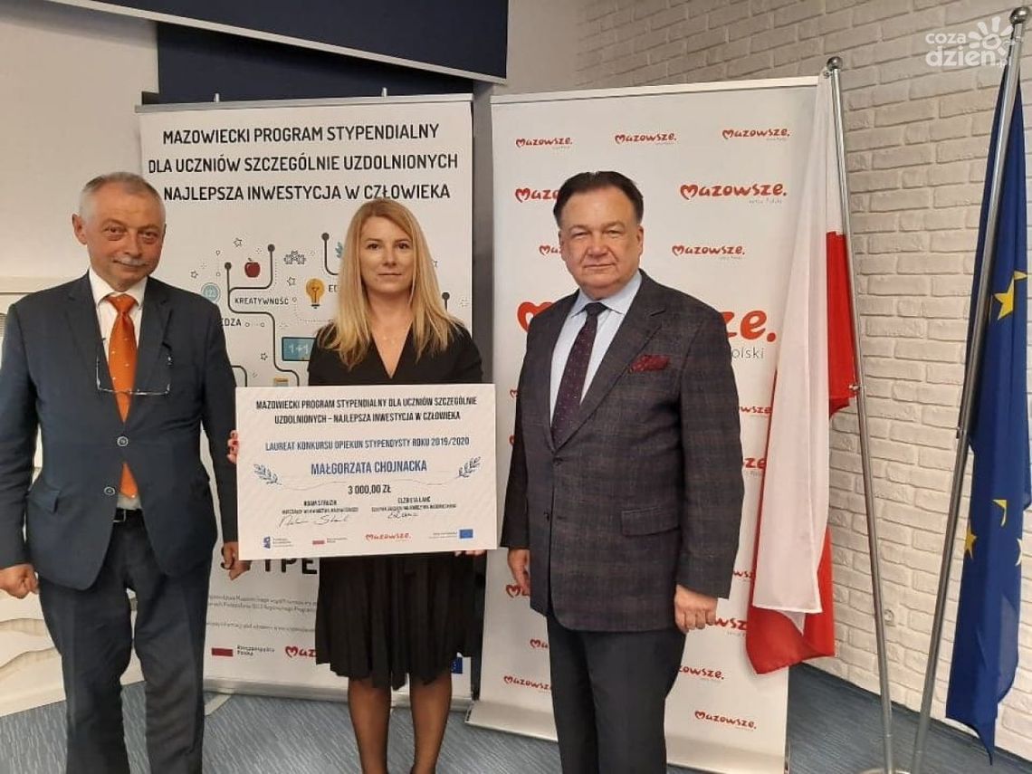 Najlepsza nauczycielka jest z Woli Wierzbowskiej