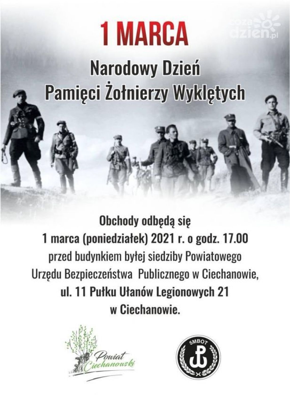 Narodowy Dzień Pamięci Żołnierzy Wyklętych. Przygotujcie się na utrudnienia w ruchu!