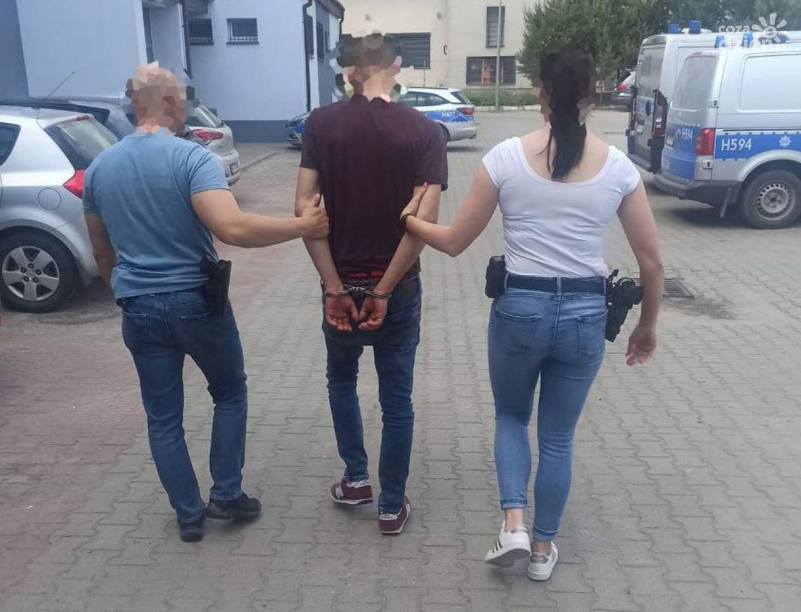Nie spodziewali się wizyty mundurowych. W warsztacie gdzie pracowali znaleziono  narkotyki