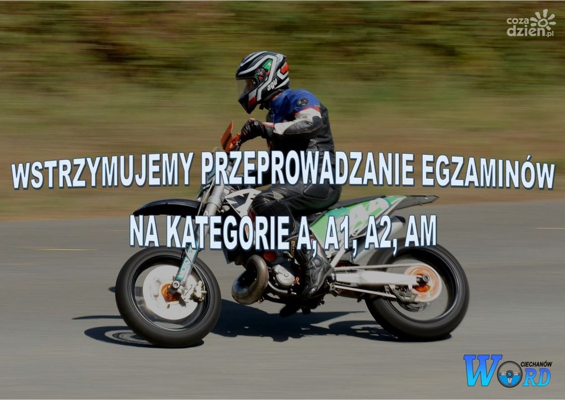 Nie zdążyliście zrobić prawa jazdy na motocykl? Musicie poczekać do wiosny! Nie zdążyliście zrobić prawa jazdy na motocykl? Musicie poczekać do wiosny!