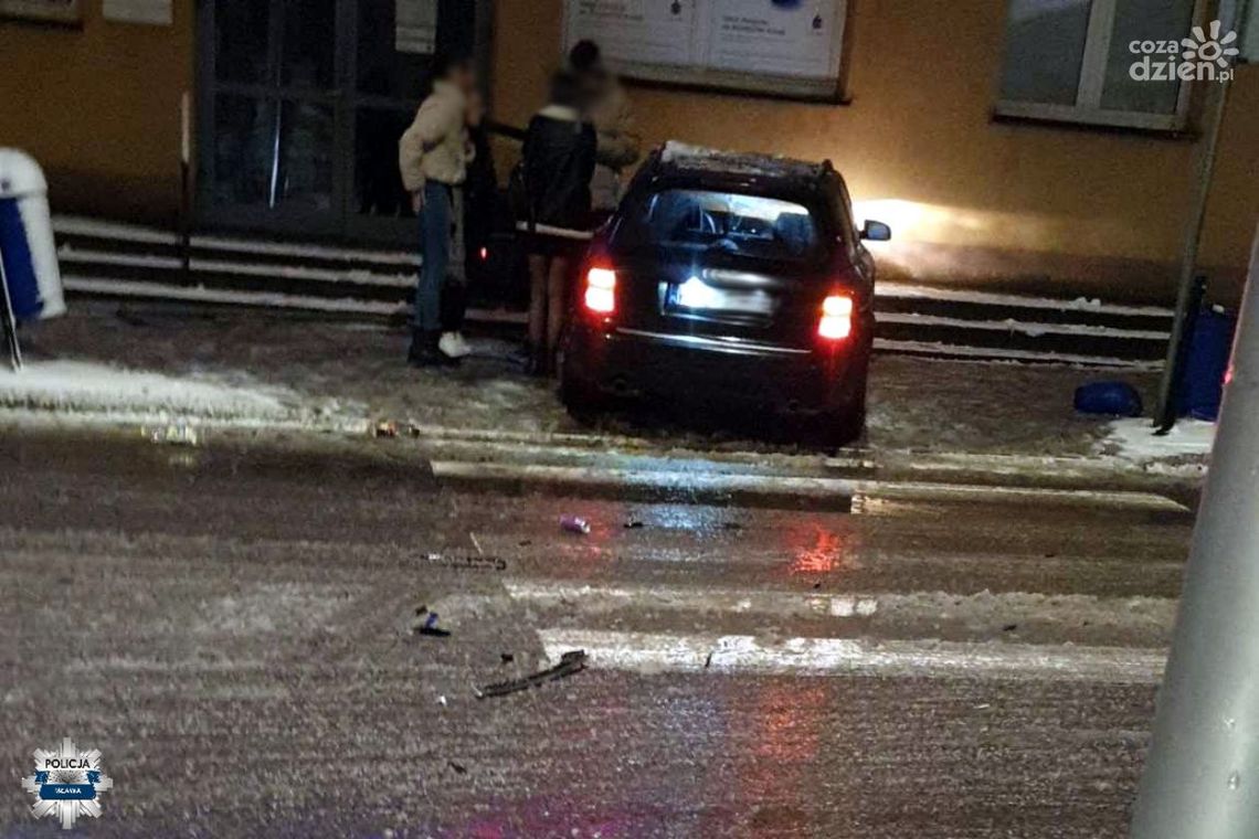 Niebezpieczna kolizja w Mławie