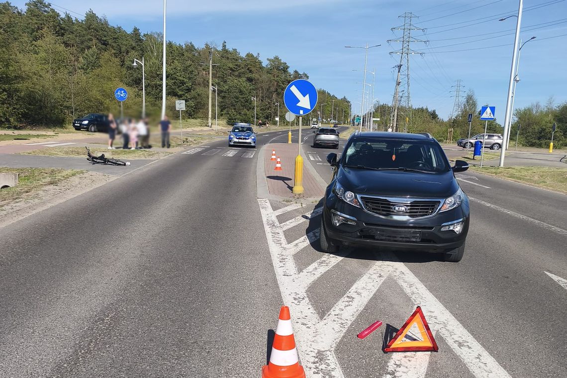 Niebezpieczny długi weekend na mławskich drogach – ranna 13-letnia rowerzystka