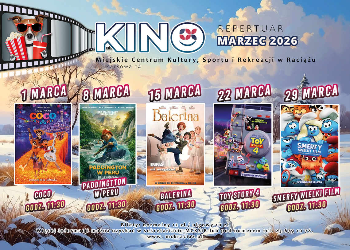 Plakat - repertuar kina