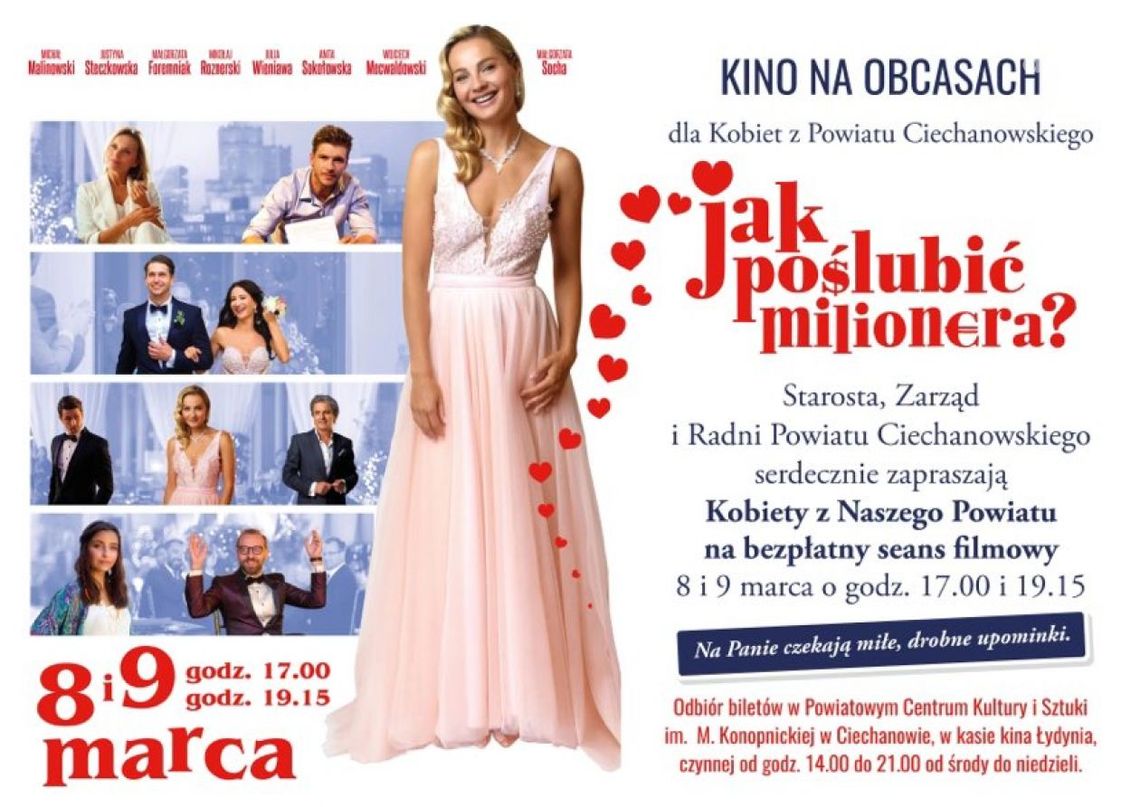 Niespodzianka Starostwa Powiatowego w Ciechanowie z okazji Dnia Kobiet!
