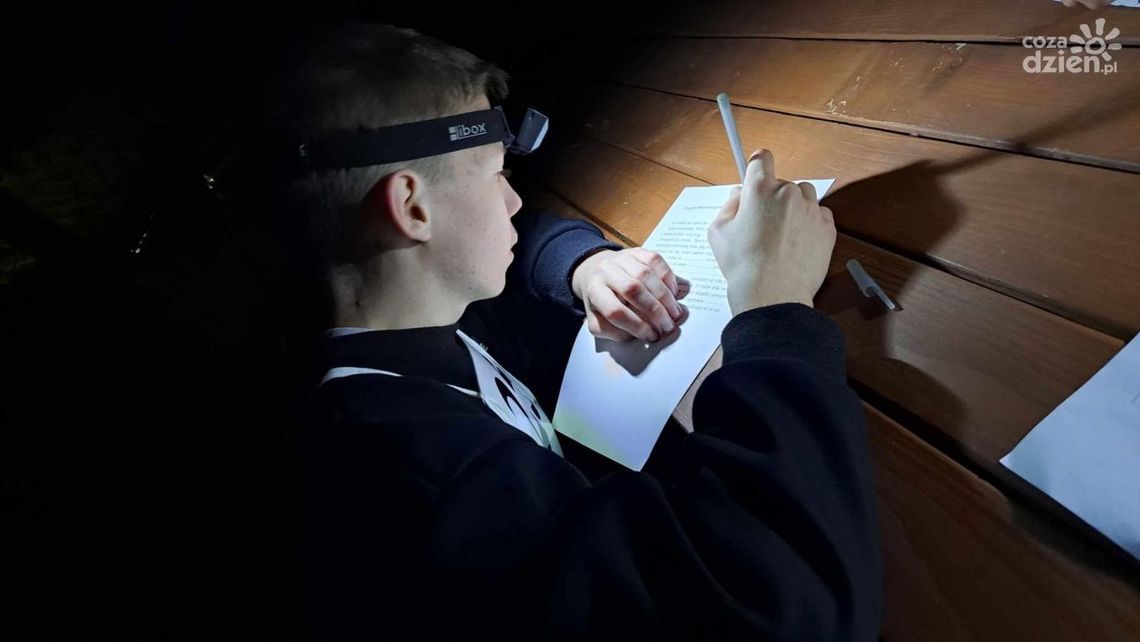 Noc w Nasielsku wyjątkowo bezpieczna - zadbali o to uczniowie z "dwójki"