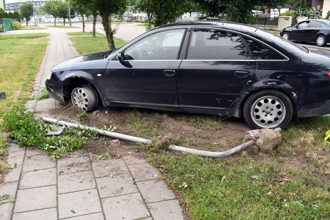 Nocny pościg za pijanym kierowcą Audi!