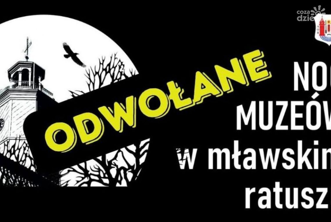 Nocy Muzeów w mławskim ratuszu jednak nie będzie
