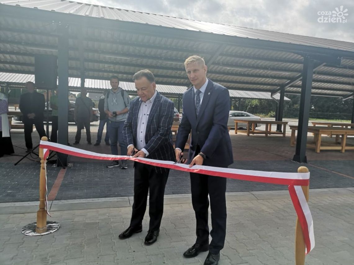 Nowe targowisko w Glinojecku - zobacz cywilizacyjny skok