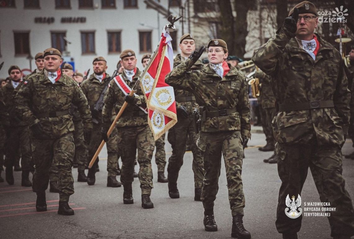 Nowi Terytorialsi złożyli przysięgę w Raciążu!