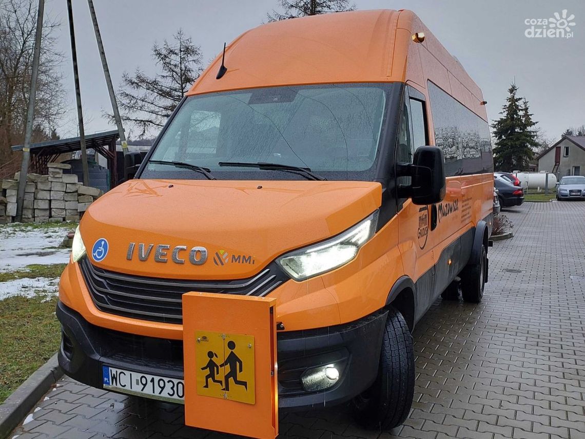 Nowy autobus szkolny w Gminie Grudusk! Bezpieczniej i komfortowo do szkoły!