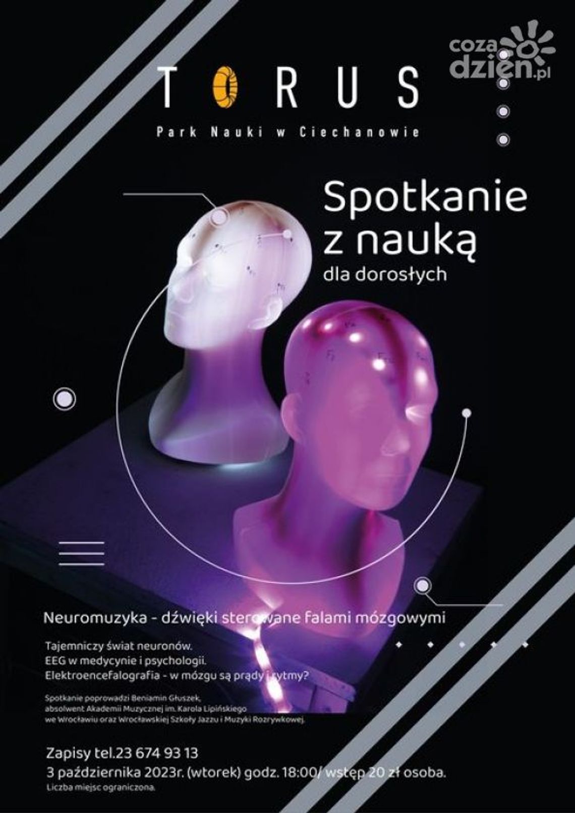 O Neuromuzyce w Parku Nauki Torus