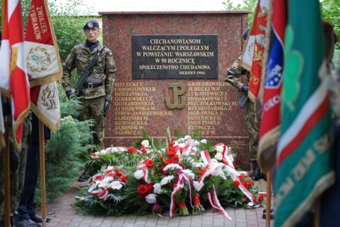 Obchody rocznicy wybuchu Powstania Warszawskiego