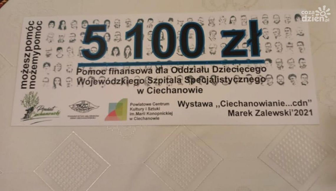 Od portretu do konkretu! Poznajcie ciechanowskiego artystę o wielkim sercu