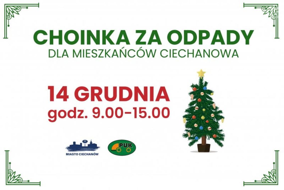 Oddaj elektrośmieci, zyskaj drzewko – ekologiczna akcja w Ciechanowie!