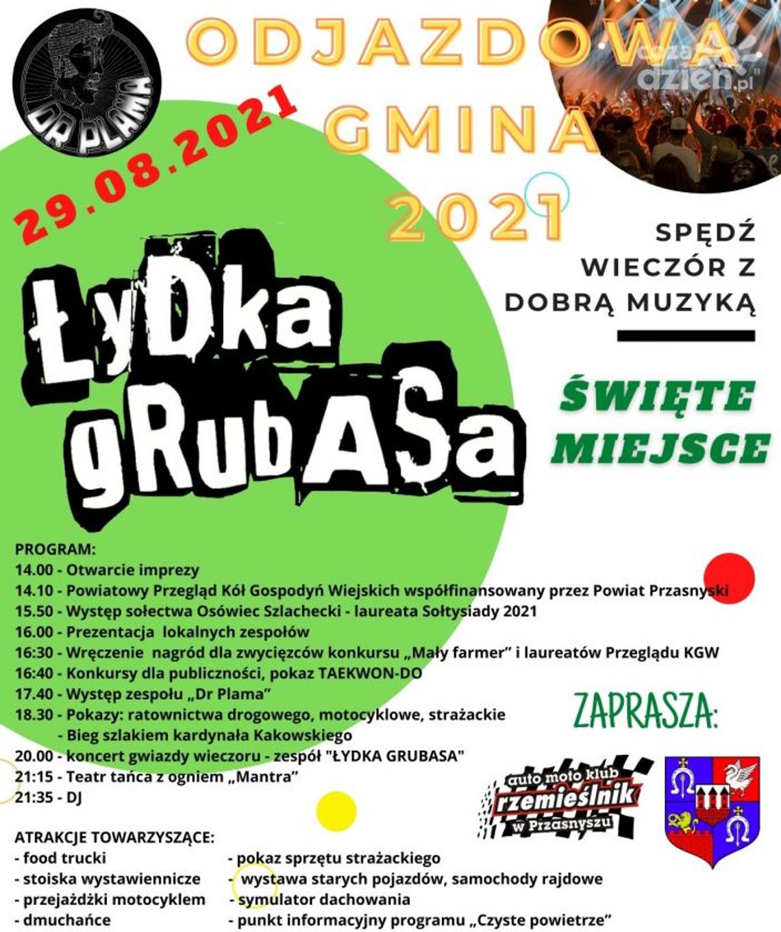 Odjazdowa gmina z rockowym charakterem