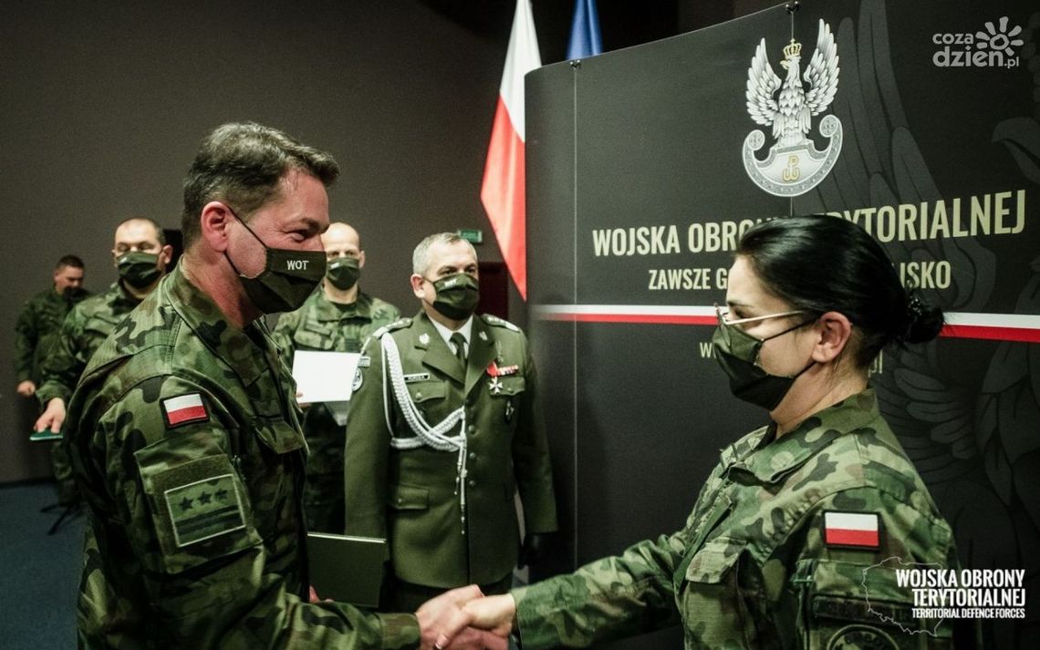 Oficerskie patenty u mazowieckich terytorialsów