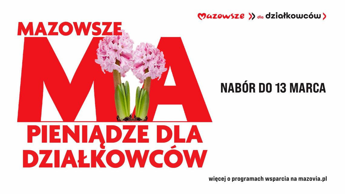 Mazowsze dla działkowców