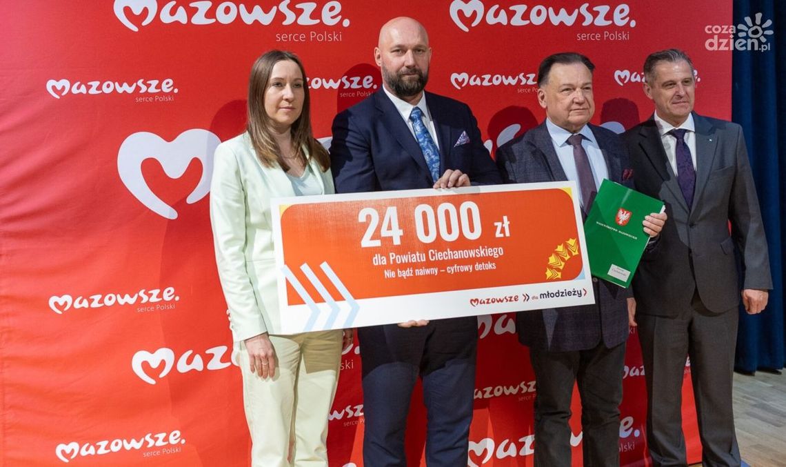 Ogromne wsparcie z Mazowsza - 17 milionów złotych na inwestycje w regionie ciechanowskim i powiecie przasnyskim