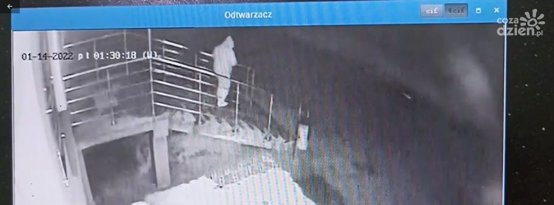 Okradł bank w Grudusku, policja publikuje nagranie z monitoringu