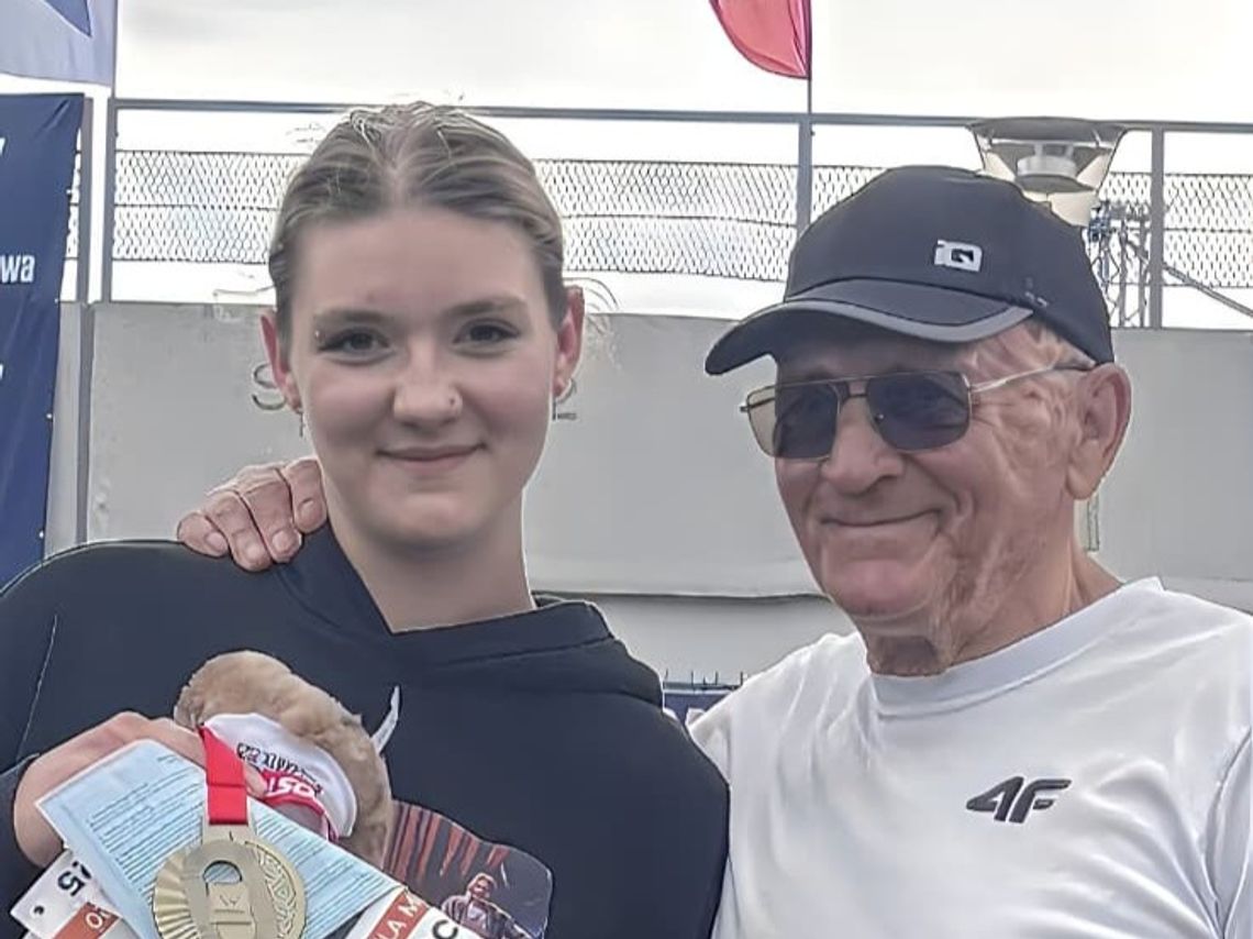 Oliwia Lemanowicz, lekkoatletka, złota medalistka Mistrzostw Polski U20 w rzucie dyskiem.