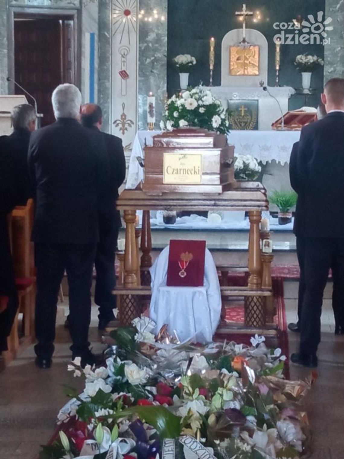 Ostatnia droga śp. druha Jana Czarneckiego