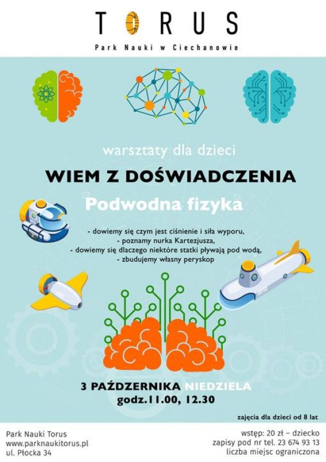 Park Nauki Torus odkryje tajemnice podwodnej fizyki