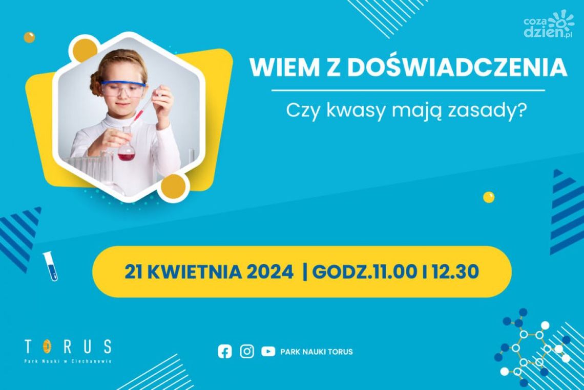 Park Nauki "Torus" zaprasza na warsztaty chemiczne