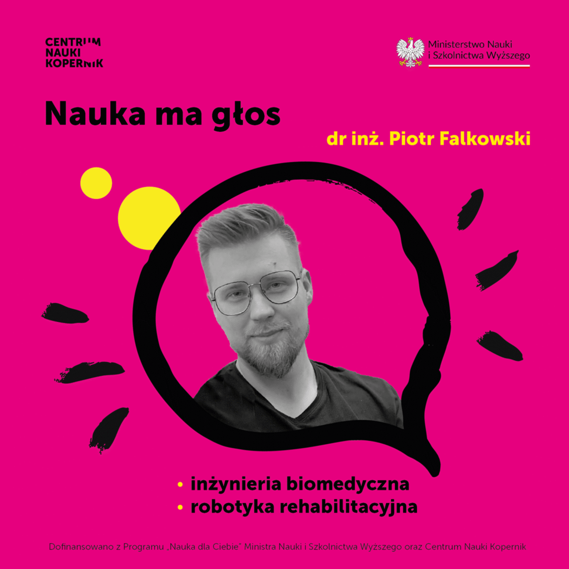 Park Nauki Torus zaprasza spotkanie „Roboty i cyfrowe bliźniaki – fizjoterapeuci przyszłości”.