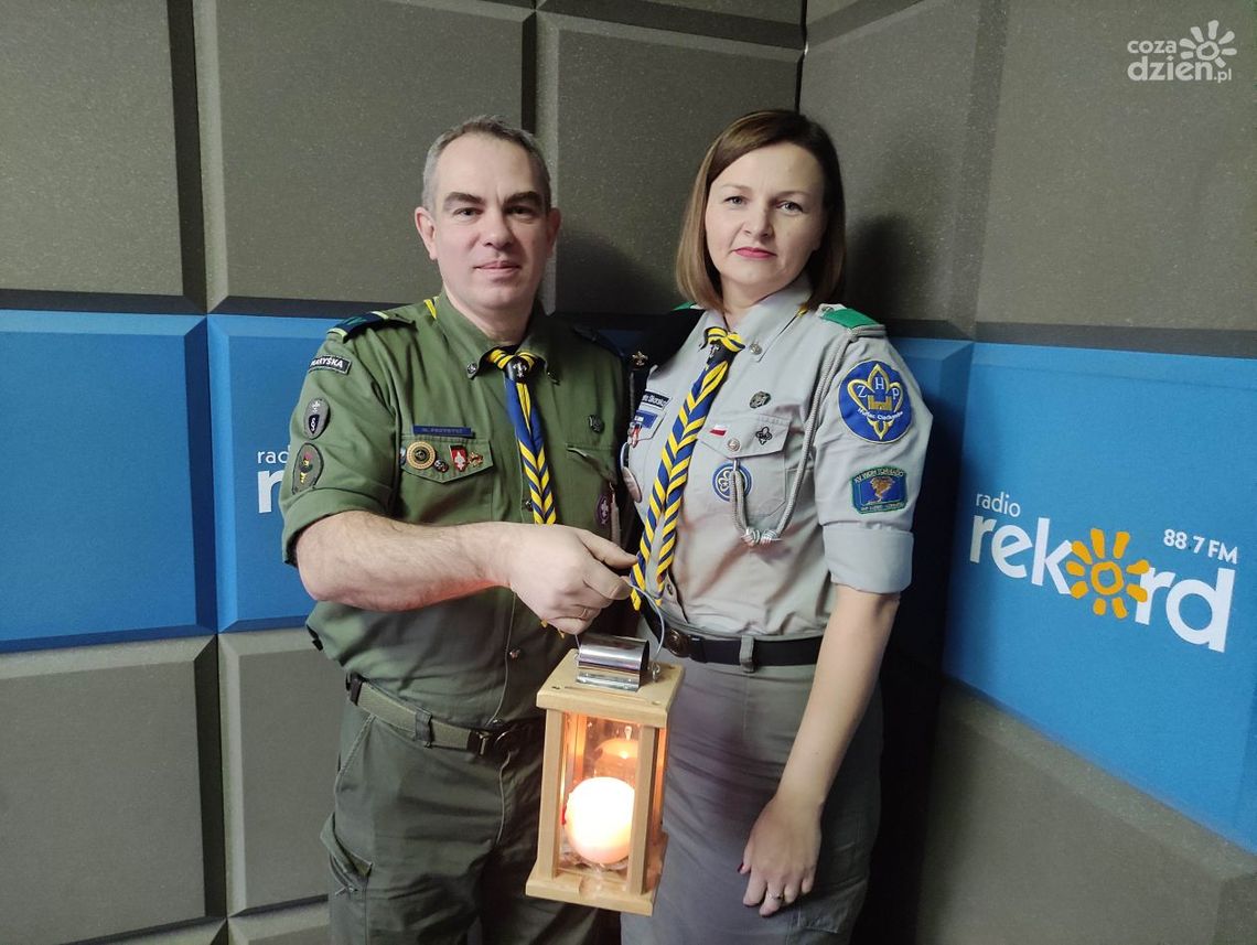 Phm. Mariusz Przybysz- Betlejemskie Światełko pokonuje co rok pokonuje ponad 4 tys. km