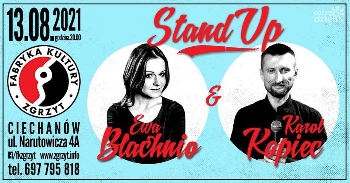 Piątek 13go w Fabryce Kultury Zgrzyt. To będzie stund-upowa uczta?