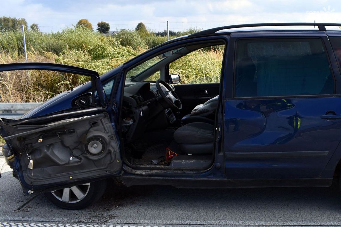 Pieszy mężczyzna potrącony na drodze S 7 