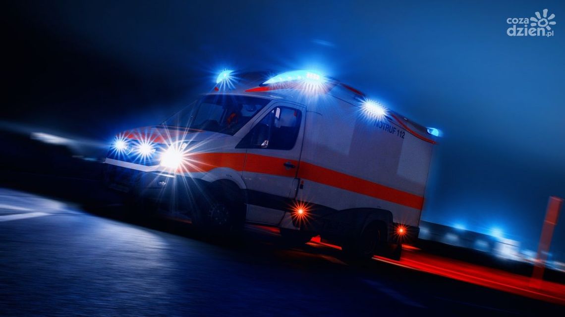 Pijany chciał wracać do domu karetką