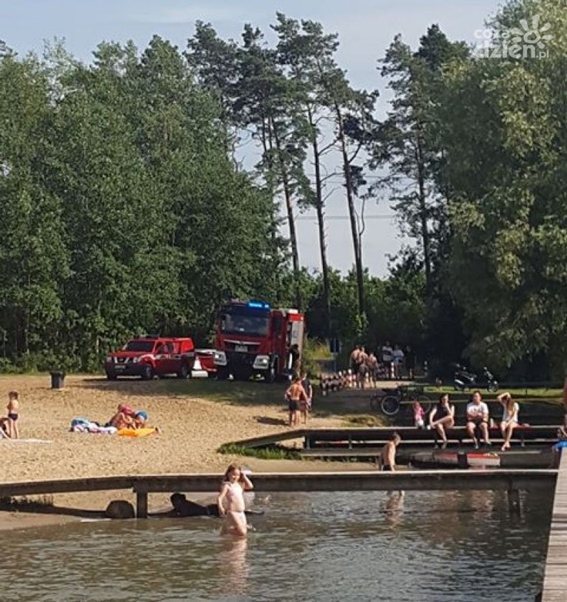 Pilne! Trwają poszukiwania topielca na Krubinie (AKTUALIZACJA)