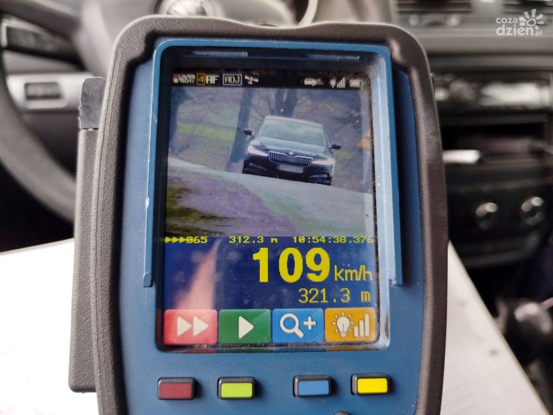 Pirat drogowy w Sułkowie Polnym! 109 km/h na liczniku, prawo jazdy zabrane
